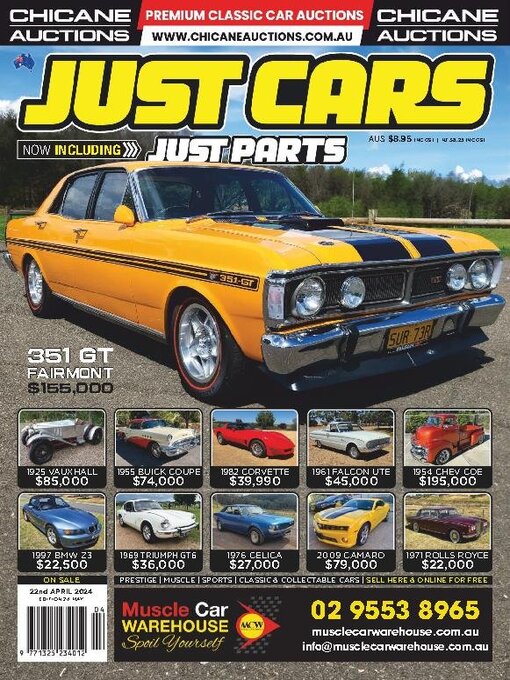 Title details for Just Cars by JUST AUTO Classifieds Pty Ltd - Available